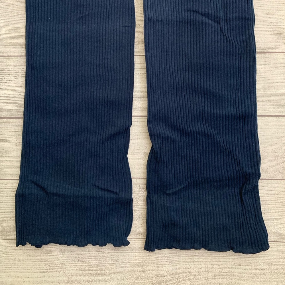 P.j. Salvage | NWT Women’s Recycled Ribbed Navy Blue Pajama Bottoms - Picture 5 of 10